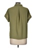 Rafaella 100% Polyester Green Short Sleeve Blouse Size M - photo 2