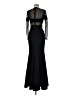 Jay Godfrey Solid Black Cocktail Dress Size 6 - photo 2