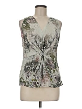 St. John Sleeveless Silk Top (view 1)