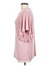 Acting Pro Solid Pink Short Sleeve Top Size S - photo 5