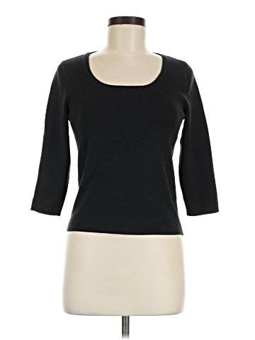 New York & Company 3/4 Sleeve T-Shirt (view 1)