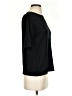 Austin Reed 100% Silk Solid Black Short Sleeve Turtleneck Size S - photo 4