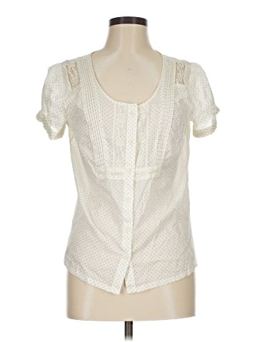 American Eagle Outfitters Short Sleeve Blouse (view 1)