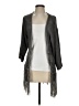 NY Collection 100% Acrylic Gray Cardigan Size S - photo 1