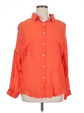 Flawless 3/4 Sleeve Button-Down Shirt (view 1)