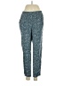 Jessica Simpson 100% Viscose Print Blue Casual Pants Size S - photo 1