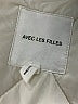 Avec Les Filles 100% Polyester Ivory Coat Size XL - photo 6