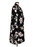 Roz & Ali 100% Polyester Black Coat Size L - photo 4