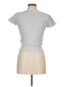 Princess Polly Gray Short Sleeve Top Size 8 - photo 2