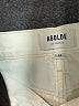 AGOLDE 100% Cotton Ivory Shorts Size 24 waist - photo 3