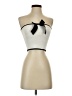 Cider Silver Sleeveless Top Size S - photo 1