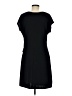 Nicole Miller Solid Black Casual Dress Size M - photo 2