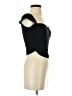 Reformation Black Short Sleeve Top Size S - photo 4