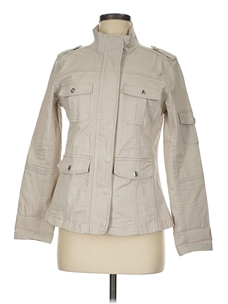 Pre-owned Kensie Jacket In Tan