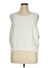Francesca's White Sweater Vest Size XL - photo 1
