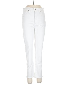 Madewell Stovepipe Jeans in Pure White (view 1)