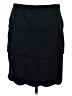 Adrienne Vittadini Solid Black Formal Skirt Size 8 - photo 1