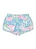 Lilly Pulitzer Luxletic 100% Polyester Paisley Blue Shorts Size S - photo 1