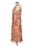 Kasper 100% Polyester Paisley Tan Cocktail Dress Size 8 - photo 5
