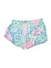 Lilly Pulitzer Luxletic 100% Polyester Paisley Blue Shorts Size S - photo 2