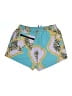 inamorata 100% Rayon Animal Print Blue Board Shorts Size M - photo 2