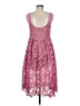 Donna Morgan 100% Polyester Pink Cocktail Dress Size 8 - photo 2