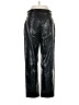 A New Day 100% Polyurethane Metallic Black Casual Pants Size 8 - photo 2