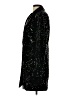 Nine West 100% Polyester Black Coat Size S - photo 5