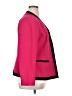 Jones Studio Color Block Pink Blazer Size 16 - photo 4