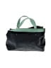 B Makowsky 100% Leather Green Leather Satchel One size - photo 3