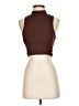 Klassy Network Brown Tank Top Size S - photo 1