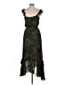 Ramy Brook 100% Viscose Animal Print Black Cocktail Dress Size M - photo 2