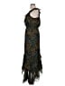 Ramy Brook 100% Viscose Animal Print Black Cocktail Dress Size M - photo 5