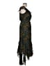 Ramy Brook 100% Viscose Animal Print Black Cocktail Dress Size M - photo 4