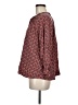 Whistles Burgundy 3/4 Sleeve Blouse Size 6 - photo 5