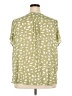 Monday Fun 100% Polyester Green Short Sleeve Blouse Size 3X - photo 2