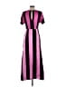 Christopher John Rogers for Target 100% Viscose Stripes Pink Casual Dress Size 0 - photo 2