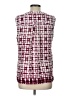 Crosby 100% Polyester Burgundy Sleeveless Blouse Size L - photo 2