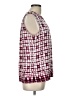 Crosby 100% Polyester Burgundy Sleeveless Blouse Size L - photo 4