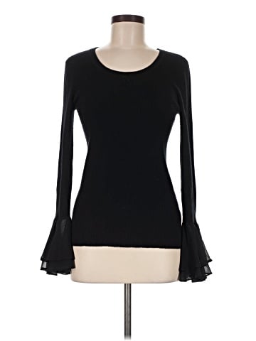 Neiman Marcus Silk Pullover Sweater (view 1)