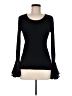 Neiman Marcus 100% Silk Black Silk Pullover Sweater Size M - photo 1
