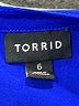 Torrid 100% Polyester Blue Sleeveless Blouse Size 5X Plus (6) - photo 7