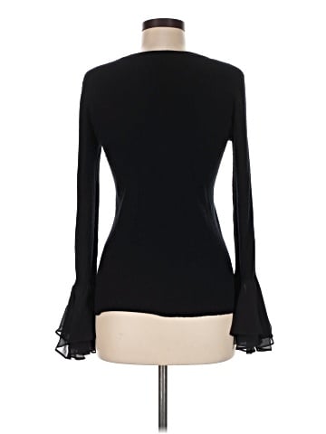 Neiman Marcus Silk Pullover Sweater (view 2)