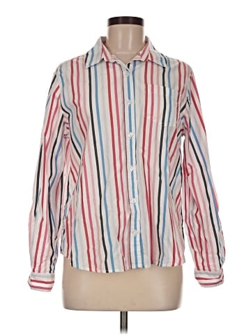 Erika Long Sleeve Button-Down Shirt (view 1)