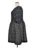 Taylor Chevron-herringbone Black Casual Dress Size 18 - photo 5