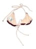 Suboo Stripes Burgundy Swimsuit Top Size 2 - photo 2