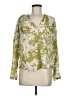 Current Air Green 3/4 Sleeve Blouse Size M - photo 1