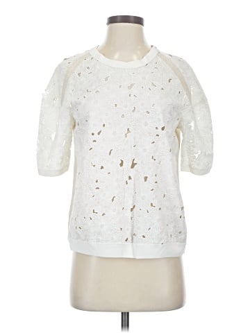 Rebecca Taylor 3/4 Sleeve Top (view 1)