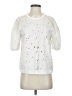 Rebecca Taylor White 3/4 Sleeve Top Size 4 - photo 1