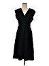 Lands' End Solid Black Cocktail Dress Size M - photo 1